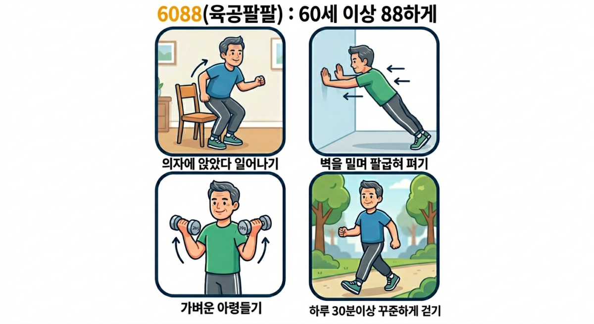 60세 넘어꼭 시작해야 할 시니어근력운동